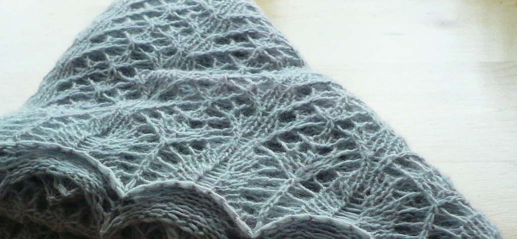 Frosty scarf